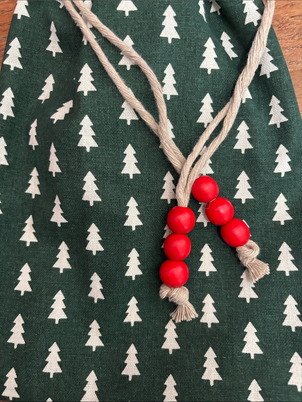 Holiday Drawstring Gift Bags - Reusable! - Picture 2 of 5
